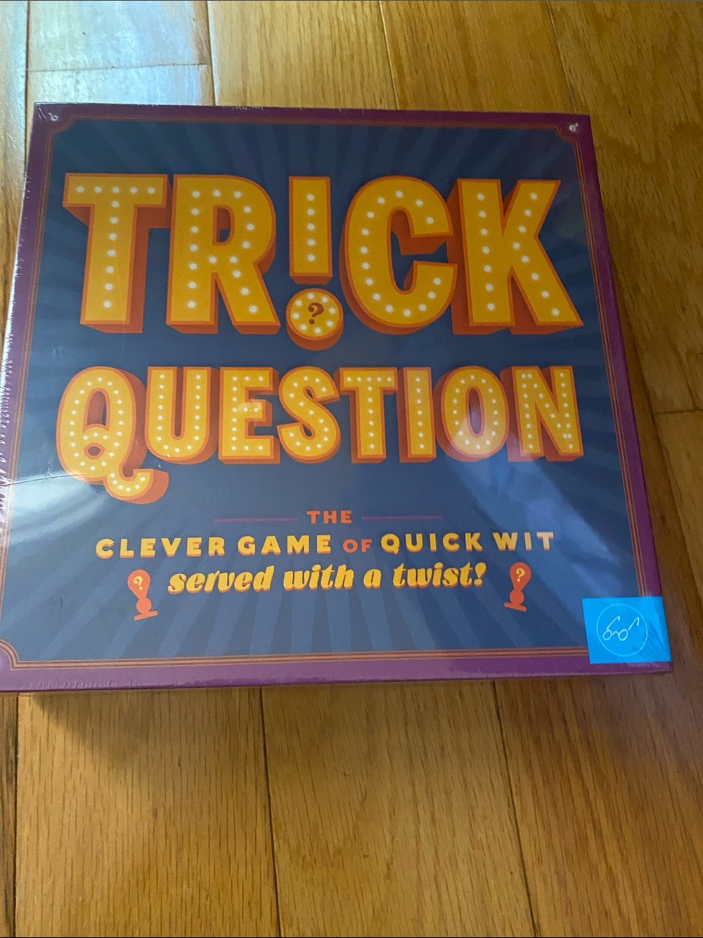Trick Question Board Game Back